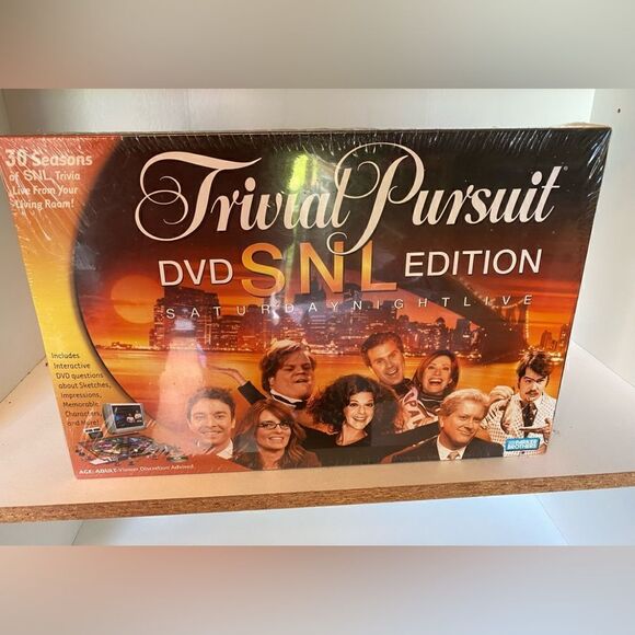 Saturday Night Live SNL Trivial Pursuit Dvd Edition Board Game New Sealed - Picture 1 of 2